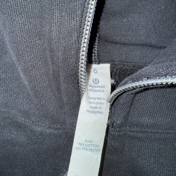 Lululemon Black Scuba Sweater - Picture 3 of 5